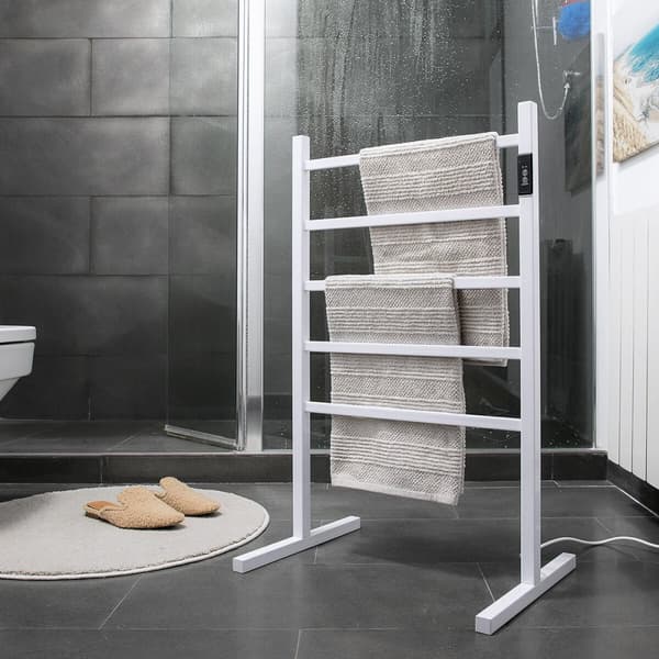 BEGAGNAD Elektrisk handdukstork för vägg eller golv Racwel InnovaGoods (Renoverade B)