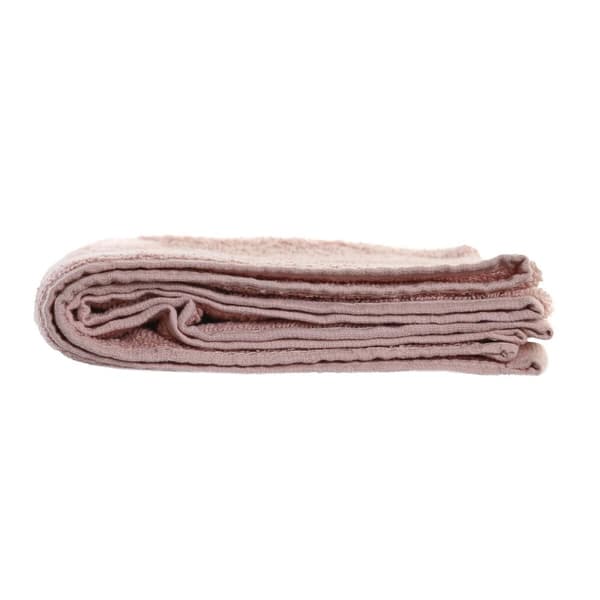Kylpymatto DKD Home Decor 600 gsm Puuvilla Vaaleanpunainen (80 x 50 x 1 cm)