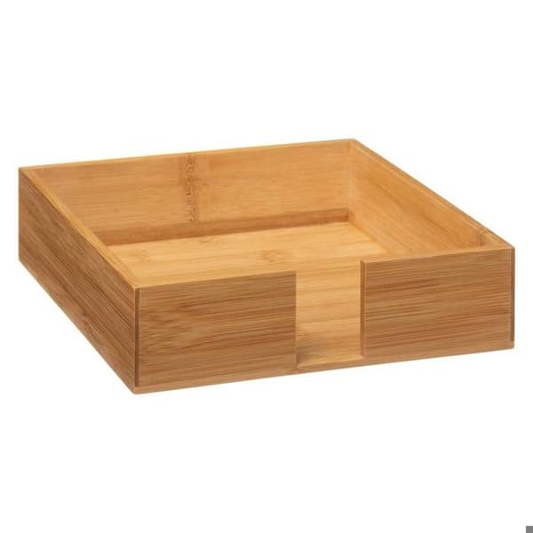 Servettställ - FIVE - Modell 20 - Bambu - Dimensioner 20.5x20.5x5.5 cm - Modern
