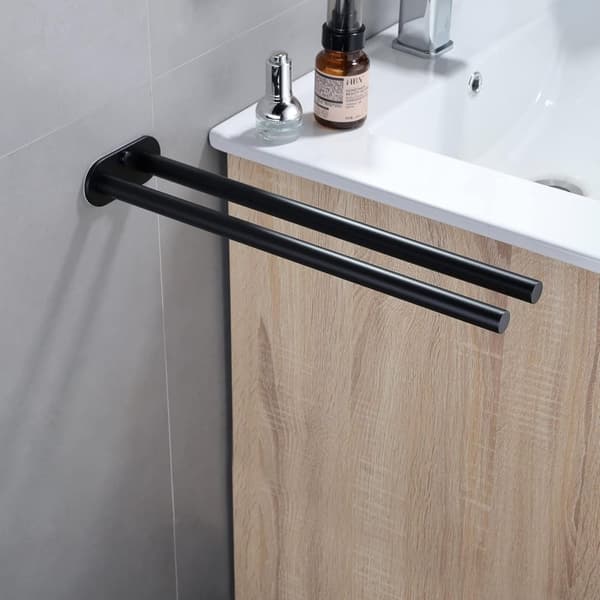 Håndklædeholder Toarmet, 304 rustfrit stål, 40 cm, børstet, korrosionsbestandig