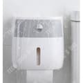 Miniatyrbild 3 av 4: TD® Dubbellåda Tissue Box Stansfri väggmonterad plastförvaringslåda