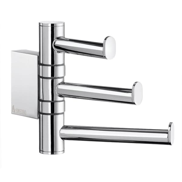 Smedbo Air AK327 Svingbar Trippelkrok Krom