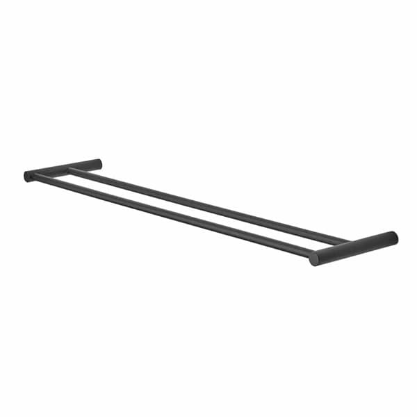 Habo 1368 Håndklestang dobbel Svart