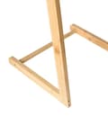 Miniatyrbillede 7 af 7: Håndklædestang lys bambus 40 x 114 x 33 cm 4 spoler stige minimalistisk stil