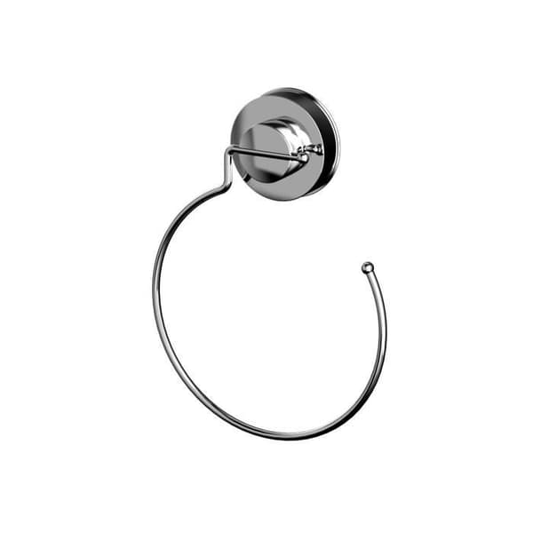 RIDDER Handduksring med sugkopp 3,3x15x20,3 cm Krom