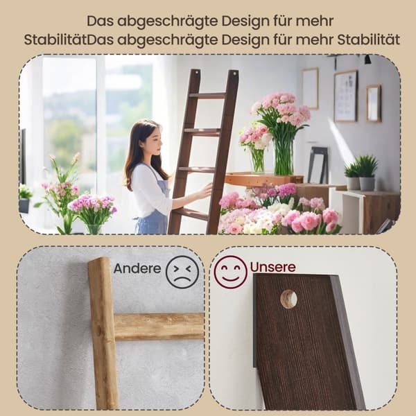 Handdoekhouder, handdoekladder, handdoekenrek
