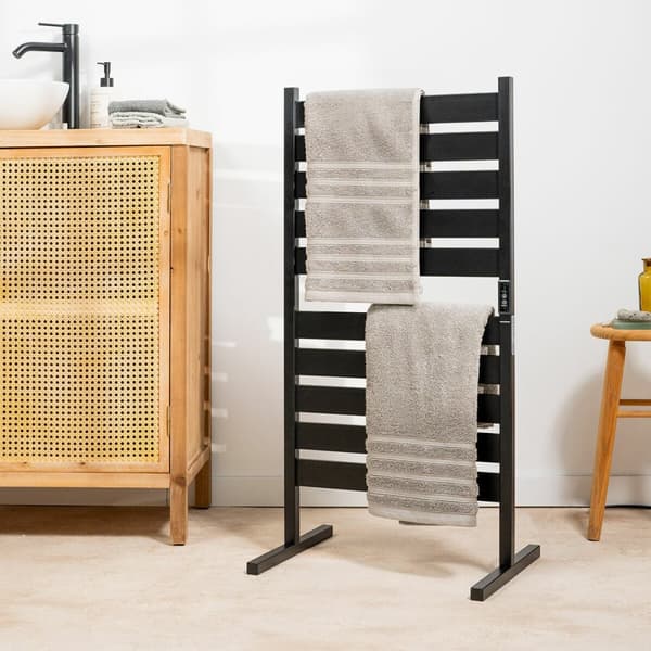 BRUGT Elektronisk håndklæde stativ til væg eller gulv InnovaGoods WARMER (Refurbished B)