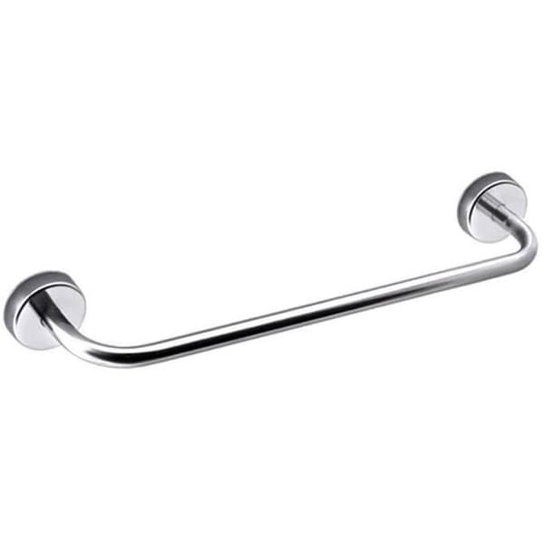 40 cm Vägghängd handdukstork för badrum - självhäftande. Rostfritt stål. Polerad finish.