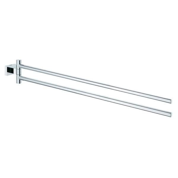 Grohe Essentials Cube dubbelledad handdukstork (15 cm - Krom - I lager)
