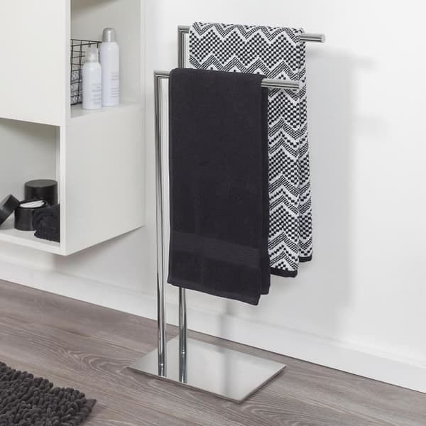 Tube Chrome handdukshängare från SealSkin - Badrumstillbehör - Höjd: 81 cm - Elegans - Chic