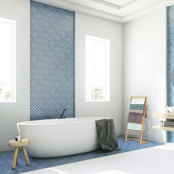 Relaxdays Frittstående håndkleholder med 4 armer til badet, bambus, stige, valet, servant HxlxB: 100 x 40 x 30 cm, natur