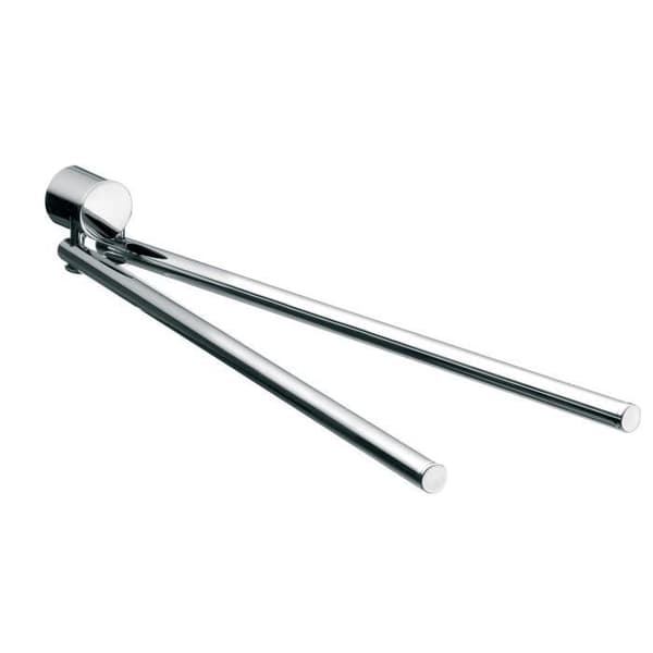 Svängbara handduksstänger - Emco - Rondo 2 - Rostfritt stål - 464 mm - Grå