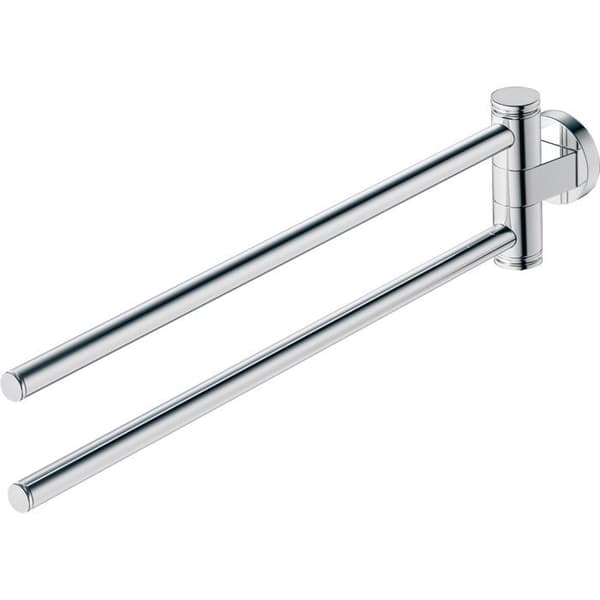 Dubbel D-Code Krom Svängbar handduksställ Duravit 0099221000