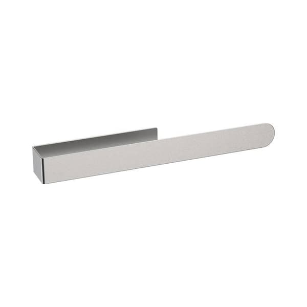 Ibergrif - M34454A - Handdukshängare för badrum utan borrning, Väggmonterad handdukshängare i INOX, 3M klister, 37 CM, Grå