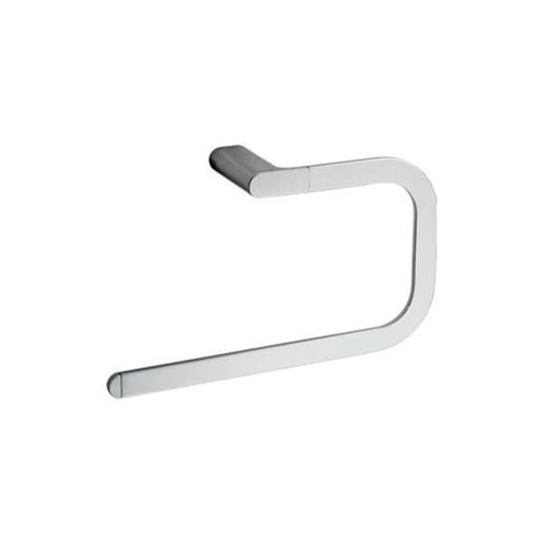 Porte-serviettes med ring Mito - Porte-serviettes med ring - Krom - A20160CR
