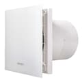 Miniatyrbild 1 av 3: Airflow 90000455 väggmonterad Tyst fläktutsug, 10 W, 230 V, Vit, 150 mm - QUIETAIR