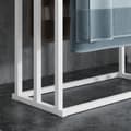 Miniatyrbillede 9 af 9: Håndklædeholder, 45x22.5x86 cm, Hvid