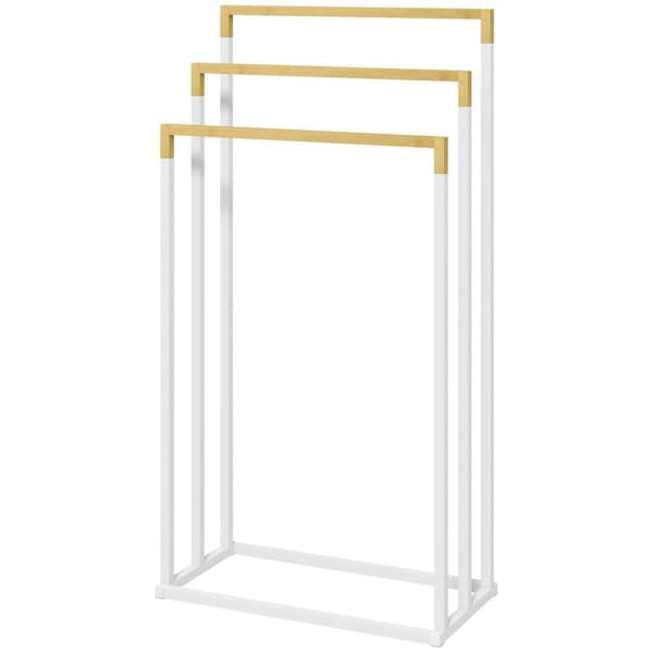 Håndklædeholder, 45x22.5x86 cm, Hvid