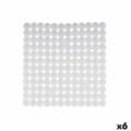 Miniatyrbild 1 av 3: Halkfri duschmatta Transparent PVC 54 x 54 x 1 cm (6 antal)