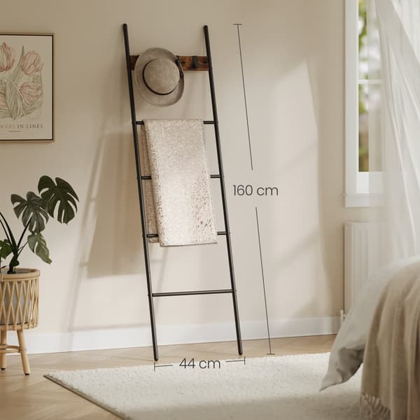 LADDERBOARD - Lutande - handdukhållare - 5 nivåer