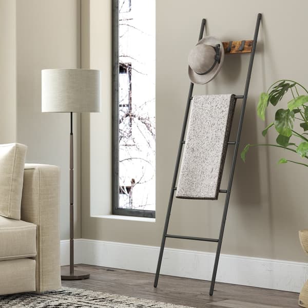LADDERBOARD - Lutande - handdukhållare - 5 nivåer