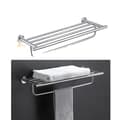Miniatyrbild 1 av 2: Handdukshängare, Aluminiumkonstruktion, Platsbesparande design,005yw