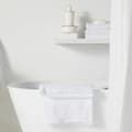 Miniatyrbild 3 av 3: Duschdraperi TODAY Vit Polyester 180 x 200 cm (12 antal)