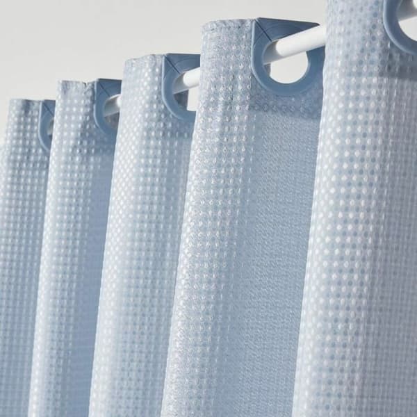 Duschdraperi TODAY Blå Polyester 180 x 200 cm (12 antal)