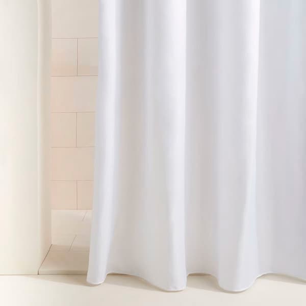 Duschdraperi Exma Vit PVC 180 x 180 cm