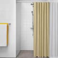 Miniatyrbild 1 av 3: Duschdraperi Exma Beige PVC 180 x 180 cm