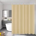 Miniatyrbillede 2 af 2: Brusebadsforhæng Exma basic Beige PVC 140 x 180 cm