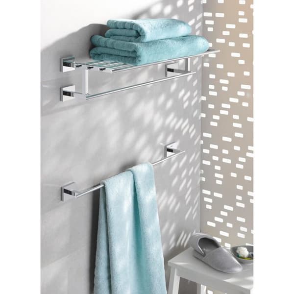 GROHE QuickFix - Start Cube - Handduksstång 450 mm - Kromfinish 40987000 (skruv eller lim)