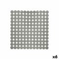 Miniatyrbild 1 av 3: Halkfri duschmatta Grå PVC 54 x 54 x 1 cm (6 antal)