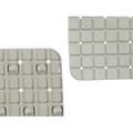 Miniatyrbild 3 av 3: Halkfri duschmatta Berilo BM509 - 311 Grå PVC 67,7 x 38,5 x 0,7 cm Ramar (6 antal)