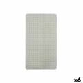 Miniatyrbild 1 av 3: Halkfri duschmatta Berilo BM509 - 311 Grå PVC 67,7 x 38,5 x 0,7 cm Ramar (6 antal)
