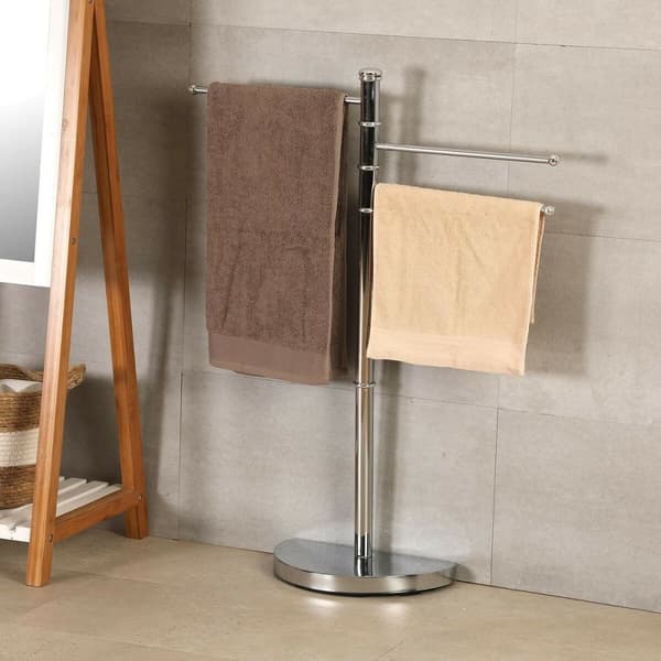 Fritstående håndklædestativ Versa Metal 45 x 91 x 28 cm
