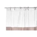 Miniatyrbillede 2 af 3: Brusebadsforhæng Berilo 215 Beige Gennemsigtig Plastik PEVA 180 x 180 cm (12 enheder)