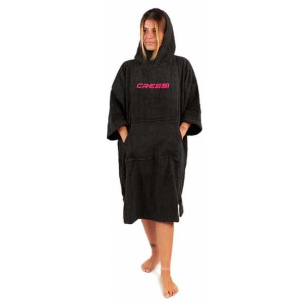 Cressi Changing Robe Svart