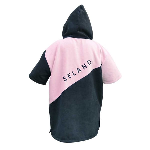 Seland 2 Kids Changing Robe Rosa S-M