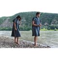 Miniatyrbillede 3 af 6: Cocoon Microfiber Changing Robe Ultralight Towel Blå