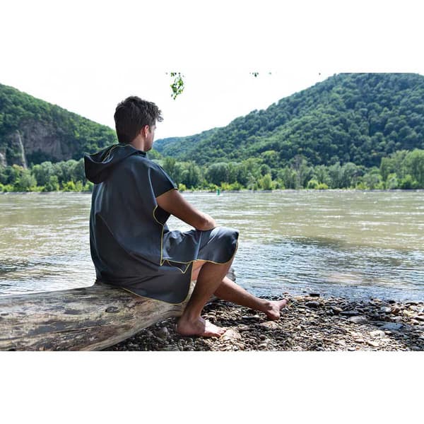 Cocoon Microfiber Changing Robe Ultralight Towel Blå