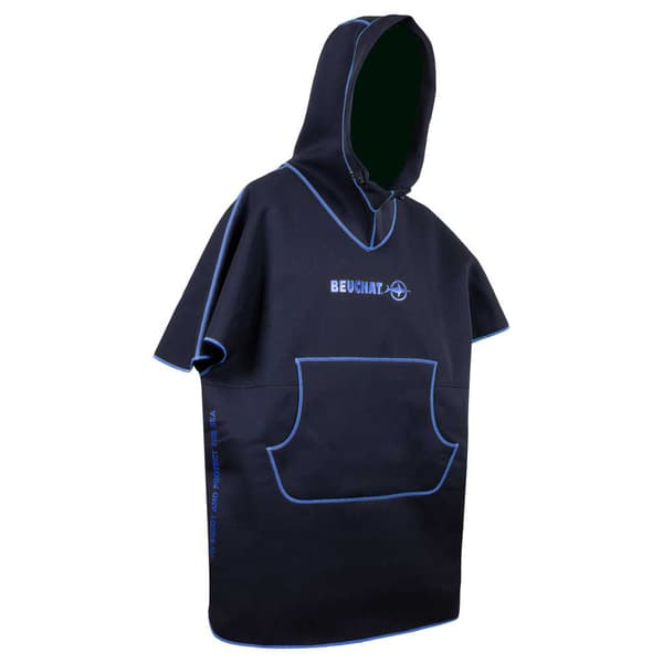 Beuchat Changing Robe Blå,Sort