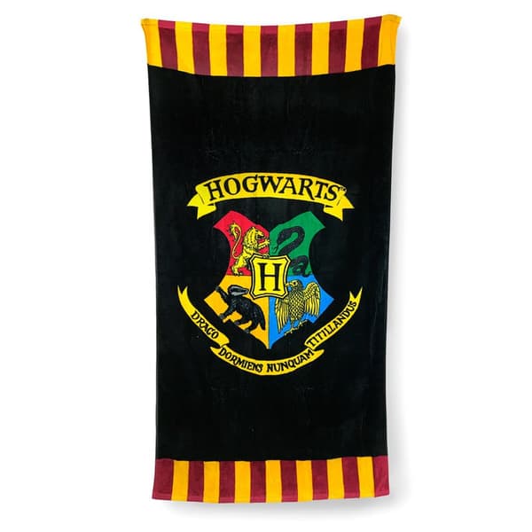 Groovy Tylypahkan Puuvillainen Pyyhe Harry Potter Musta