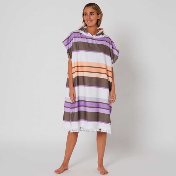 Ocean & Earth Kvinna Poncho Sunkissed Hooded