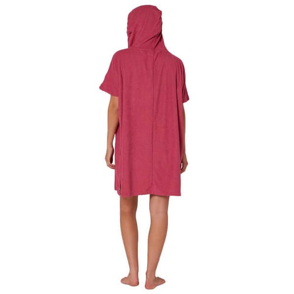 Ocean & Earth Kvinna Poncho V Neck Hooded  S-M