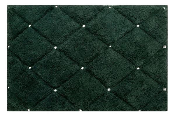 CHIC KYLPYMATTO (2) 60 X 90 CM TUMMAVIHREÄ
