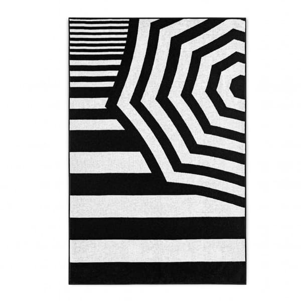 Paraplyhåndklæde 100x160 sort