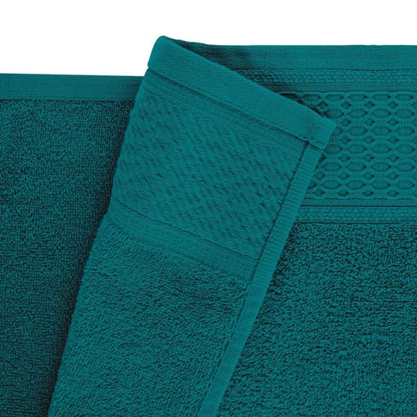 Handduk D Bomull 100% Solano Mörk Turkos (P) 50x90+70x140 set.