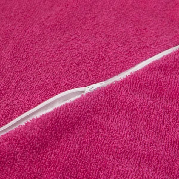 Sportshåndklæde med lomme 30x110 fuchsia