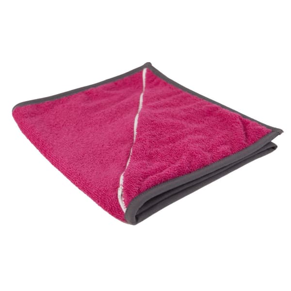 Sportshåndklæde med lomme 30x110 fuchsia